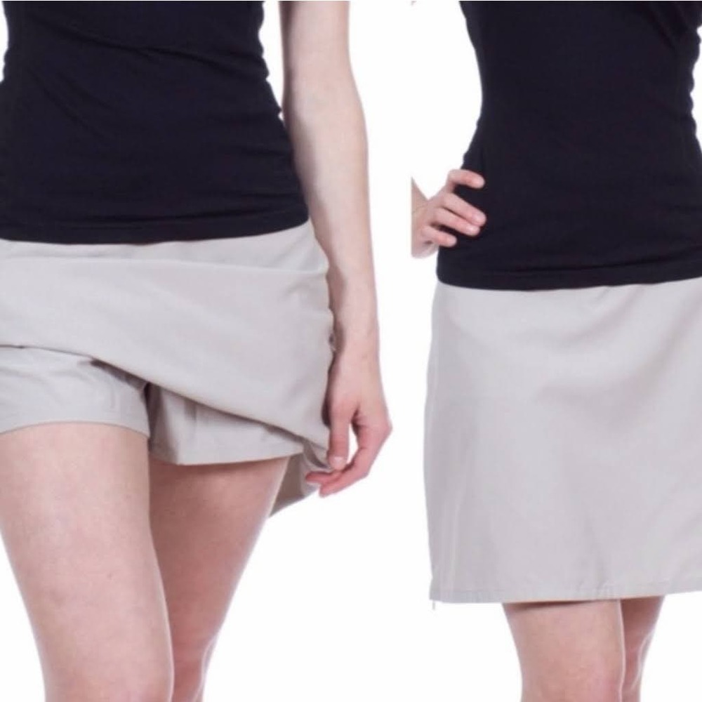 Patagonia Light Beige Mini Skort